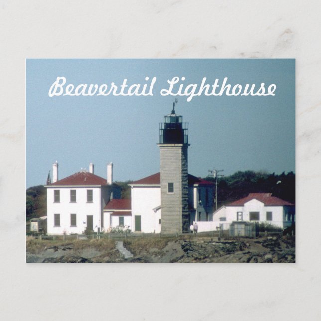 Beavertail Lighthouse-vykort 4 Vykort (Framsida)