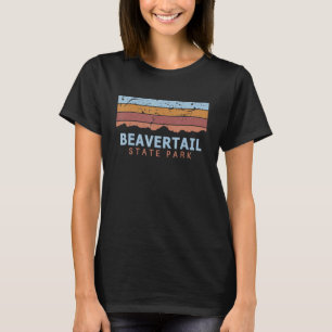 Beavertail State Park Rhode island Retro Coola T Shirt