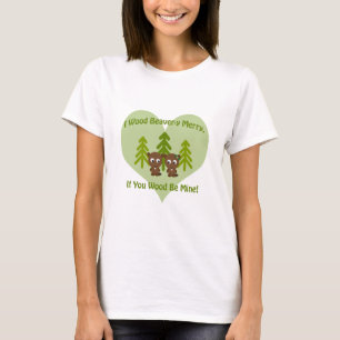 Beavery Merry, om du Wood är min T Shirt