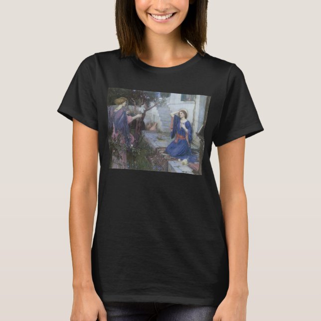 Bebådelsen av John William Waterhouse T-shirt (Framsida)