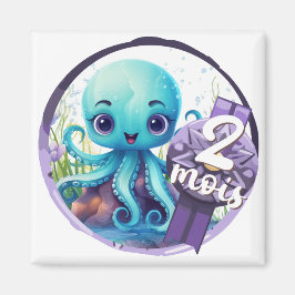 Bébé - 2 mois aussi magnet