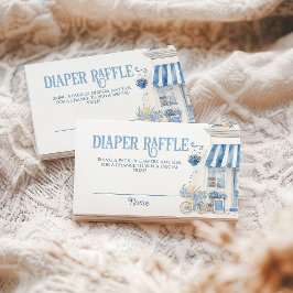 Bebe Cafe Bonjour Bebe Parisian Tema Baby Shower Tilläggskort