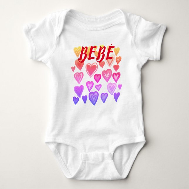 BEBE Corazones! T-Shirt (Framsida)