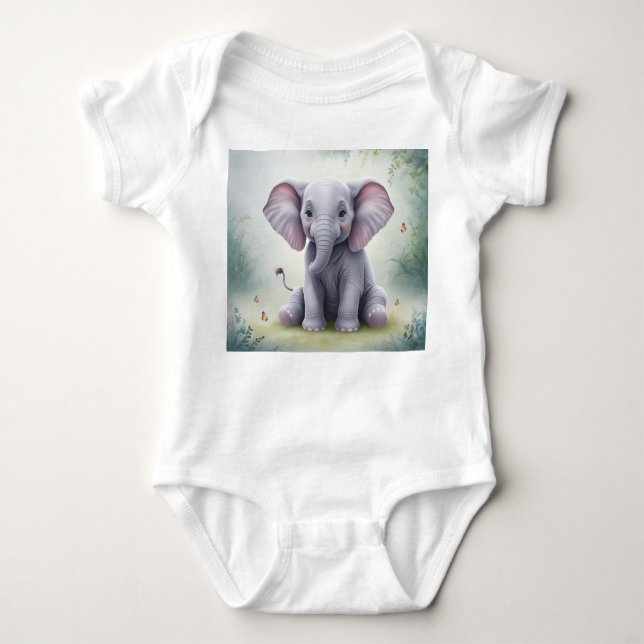 Bebe Elefante T Shirt (Framsida)