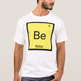 Bebe Namn kemi Inslag Periodic Bord Tröja