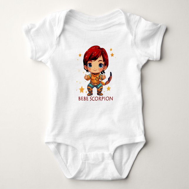 Bébé Scorpion 3 T Shirt (Framsida)