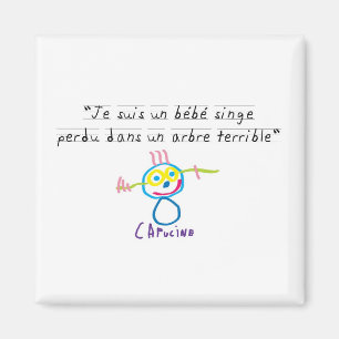 Bebe singe magnet