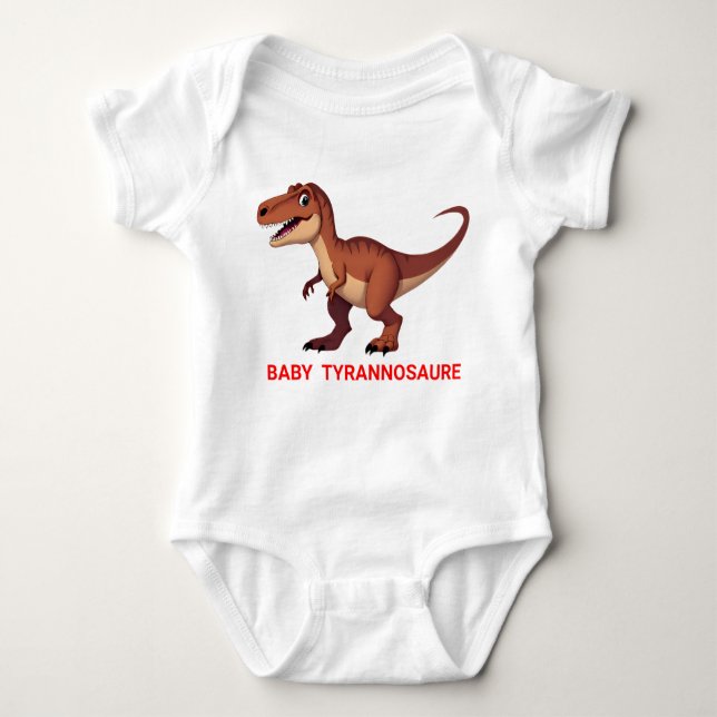 Bébé tyrannosaure t shirt (Framsida)