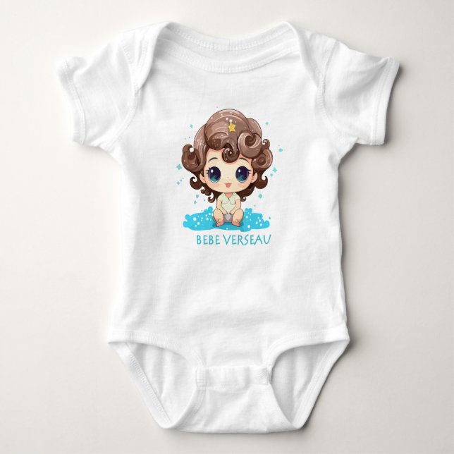 Bébé Verseau 3 T Shirt (Framsida)
