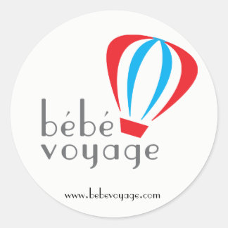 Bebe Voyage Sticker Runt Klistermärke