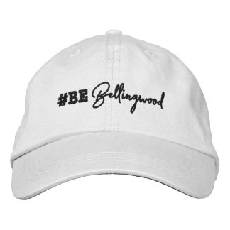 #bebellingwood Black lettering Embroized Hat Broderad Keps