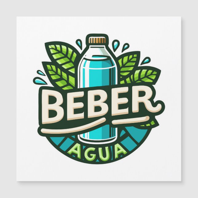 Beber agua (Framsida)