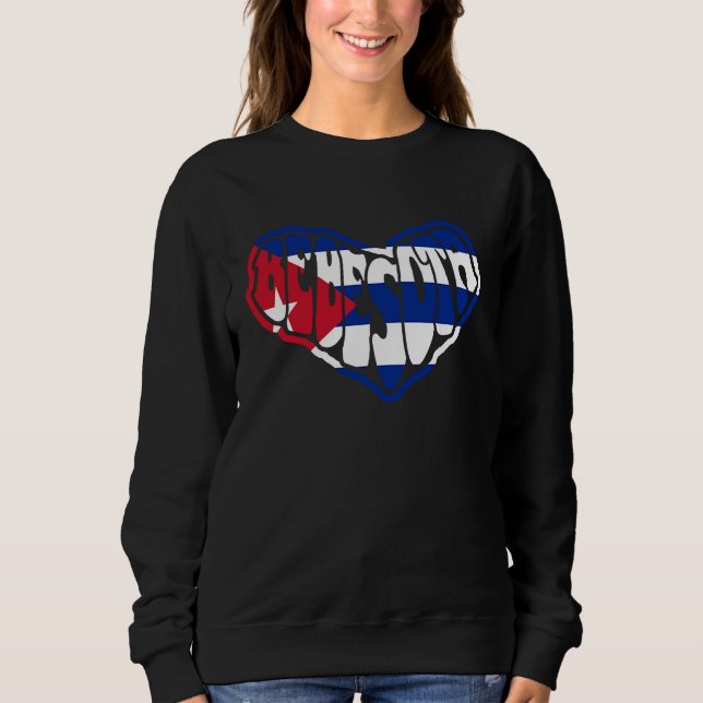 Bebesota Cuban Flag Reggaetón No Eres Bebecita Ere T Shirt (Framsida)