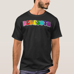 Bebesota Latina Retro LGBTQ Gay pride T Shirt