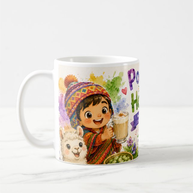 BEBIDA TRADICIONAL DE PERU KAFFEMUGG (Vänster)