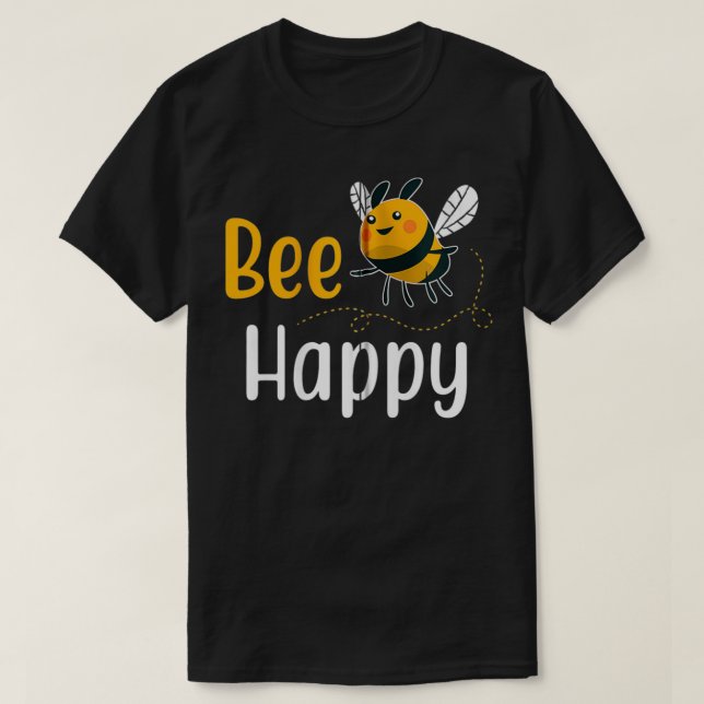 Bebiodlarbin Bee Lycklig Honeycomb biodlingszip T Shirt (Design framsida)
