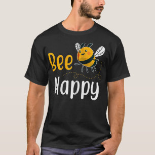 Bebiodlarbin Bee Lycklig Honeycomb biodlingszip T Shirt