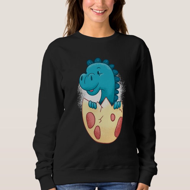 Bebis Dinosaurie T Shirt (Framsida)
