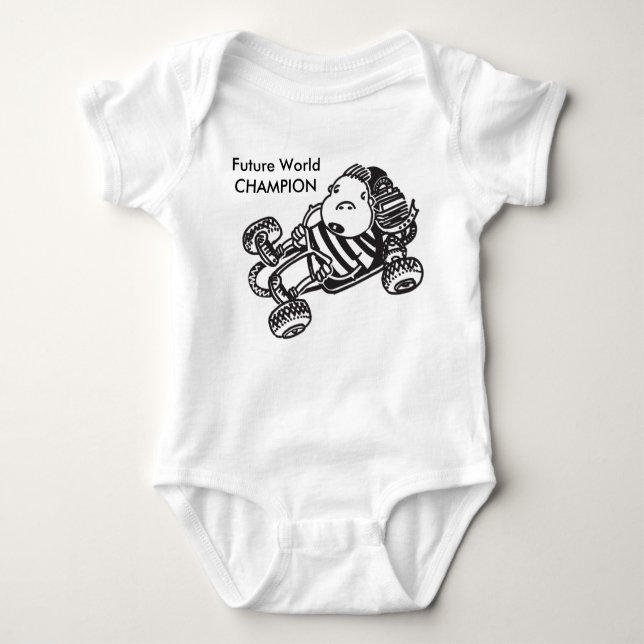 bebis en mästare för värld för bietranka framtida tee shirt (Framsida)