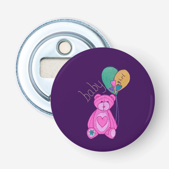 Bebis Flicka Flasköppnare (Framsidan)