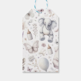 Bebis Flicka Presentetikett