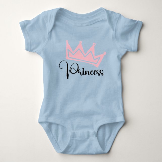Bebis Flicka T Shirt (Framsida)