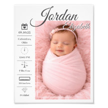 Bebis födelsefoto