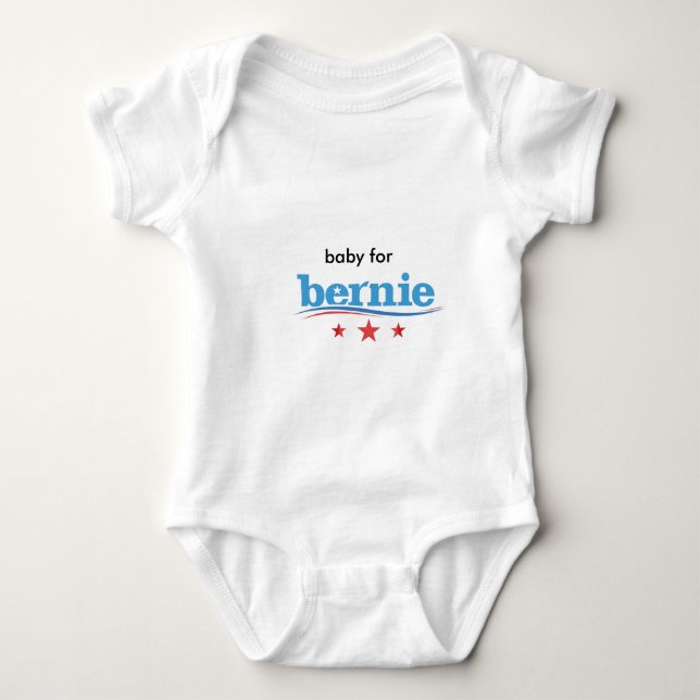 bebis för den bernie bodysuiten tee shirt (Framsida)