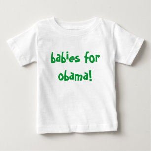 bebis för obama! t-shirt