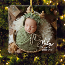 Bebis Första Jul Foto