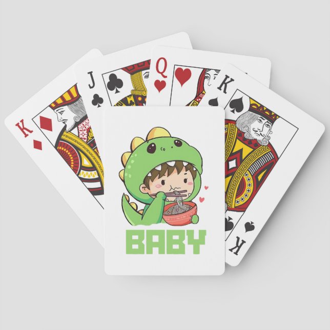bebis godzilla casinokort (Baksidan)