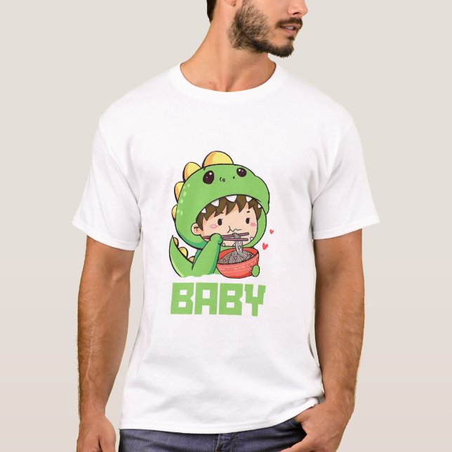 bebis godzilla t shirt (Framsida)