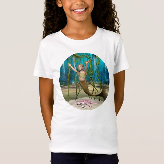 Bebis Havfrue Tee (Framsida)