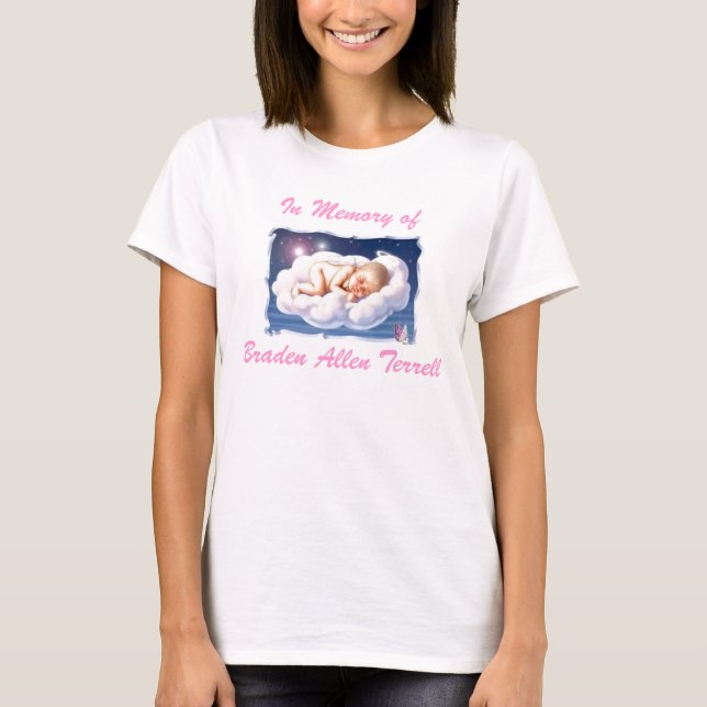 bebis i minnet Braden Allen Terrell Tee (Framsida)