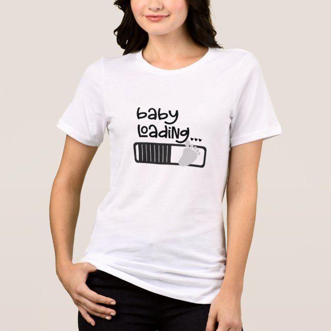 Bebis laddar t shirt (Framsida)