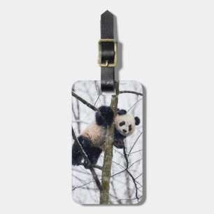 Bebis Panda i Träd Bagagebricka