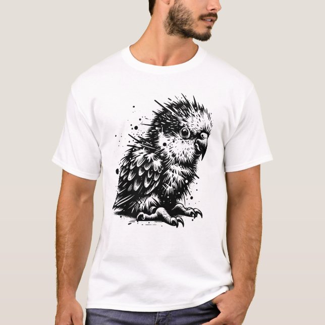 Bebis Papegoja T Shirt (Framsida)