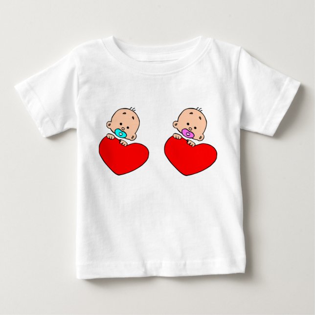 Bebis, Spädbarn, Barn T Shirt (Framsida)