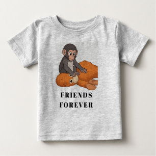 Bebisapa med docka t shirt