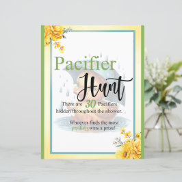 Bebischam för Anka i Cute Rubber Nappar Hunt Game