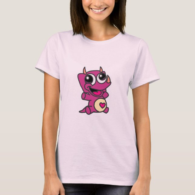 bebisdinosaur 2 tee shirt (Framsida)