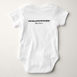 bebisdräkt för 4theloveofmusic "Shakespeare" T-shirt