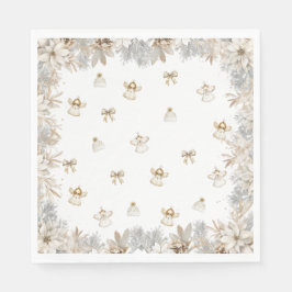 Bebisdusch för Änglar-Blommigt Pappersservett