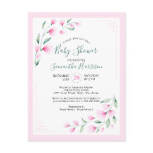 Bebisdusch för Blommigten Bevara Rosa Mint Waterco