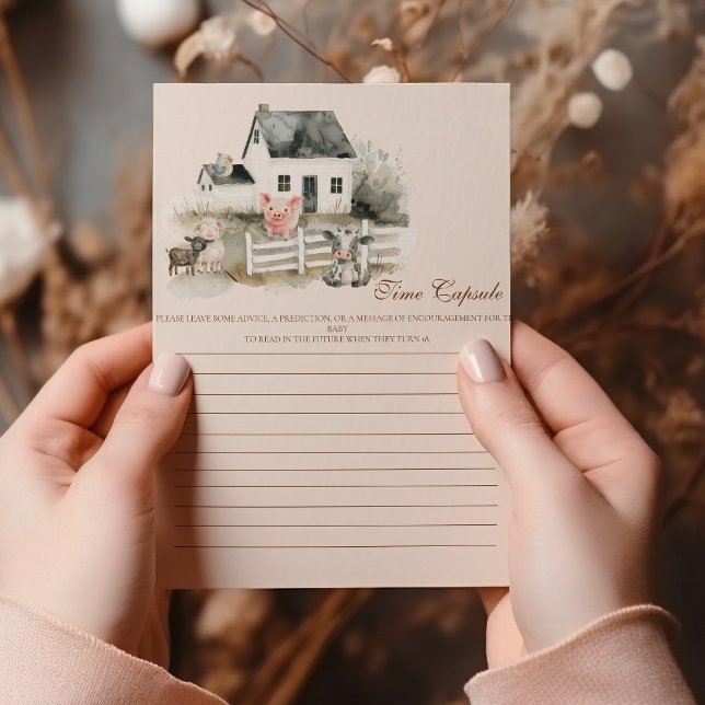 Bebisdusch för Boskap med vattenfärg (Skapare uppladdad)