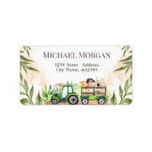 Bebisdusch för Boskap-vattenfärg