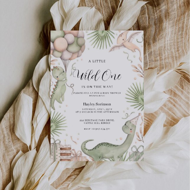 Bebisdusch för Bröllop med vattenfärg Inbjudningar (Watercolor Wedding Baby Shower Invitation
)