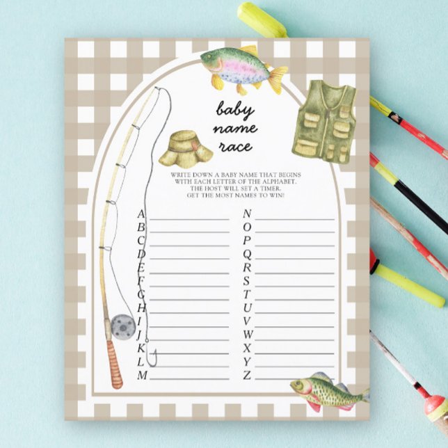 Bebisdusch för fiskare - Baby namn tävling (Skapare uppladdad)