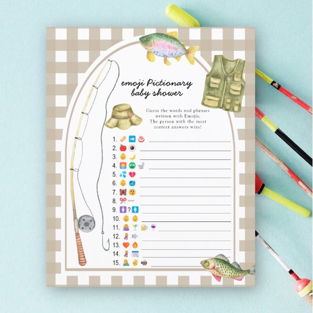 Bebisdusch för fiskare - Pictionary-spel för emoji (Skapare uppladdad)