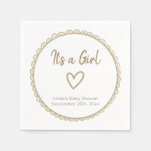 Bebisdusch för gult - minimalistskript